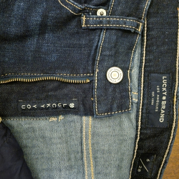 Classic Dark Blue Women's Jeans - Picture 2 of 6